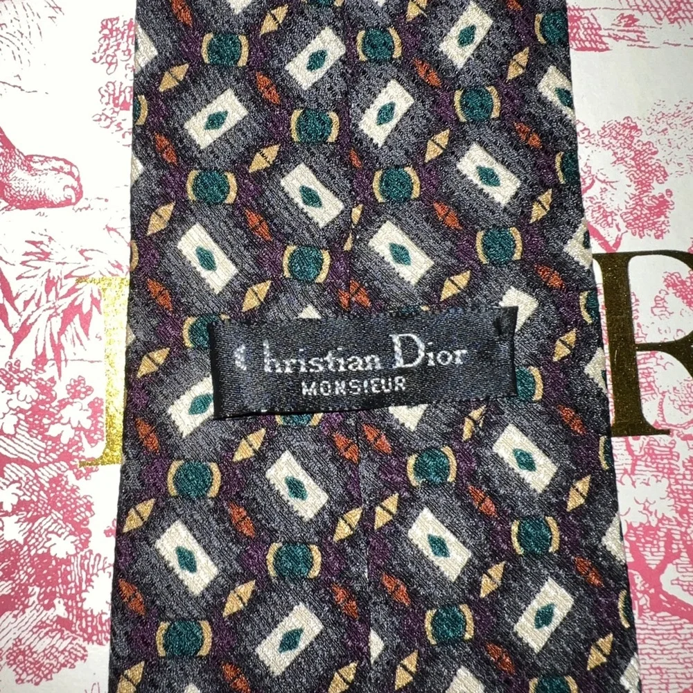 Christian DIOR Vintage tie! - Picture 7 of 8